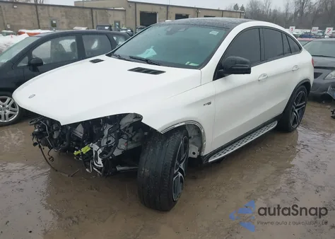 2017 Mercedes-Benz Amg Gle 43 Coupe 4Matic z USA, uszkodzony, nr VIN 4JGED6EB0HA075791